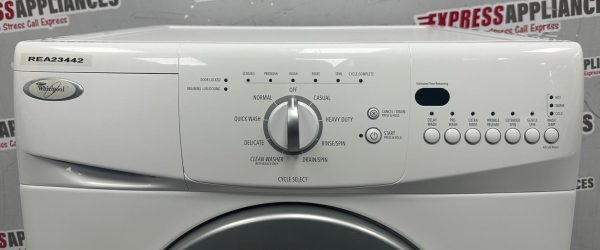 Used Whirlpool 24” Front Load Washing Machine WFC7500VW1 For Sale