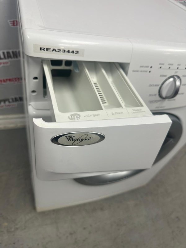 Used Whirlpool 24” Front Load Washing Machine WFC7500VW1 For Sale