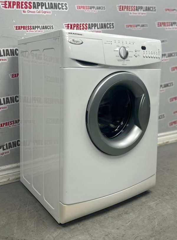 Used Whirlpool 24” Front Load Washing Machine WFC7500VW1 For Sale