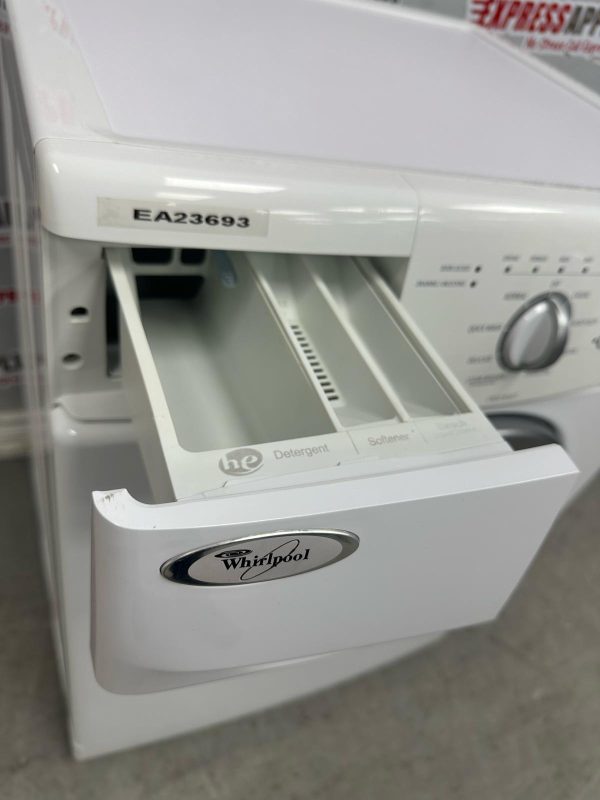 Used Whirlpool 24" Front Load Washing Machine WFC7500VW2 For Sale