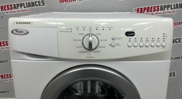 Used Whirlpool 24" Front Load Washing Machine WFC7500VW2 For Sale