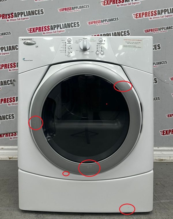 Used Whirlpool 27” Electric Stackable Dryer YWED9150WW0 For Sale