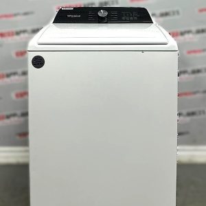 Used Whirlpool 27” Top Load Washing Machine WTW5015LW0 For Sale