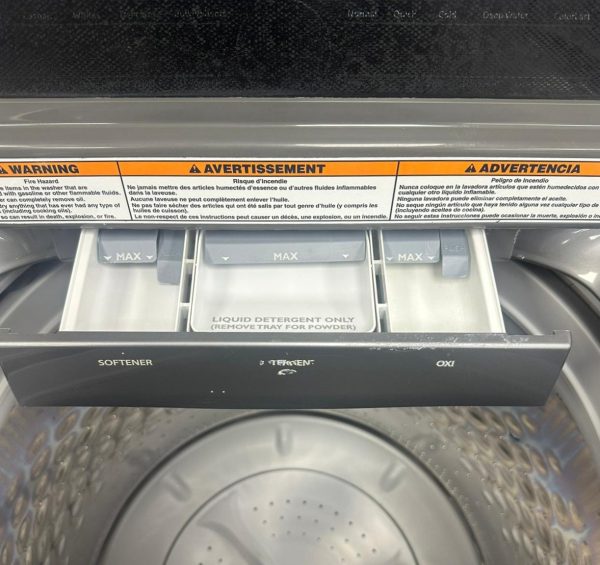 Used Whirlpool 27” Top Load Washing Machine WTW8500DC0 For Sale