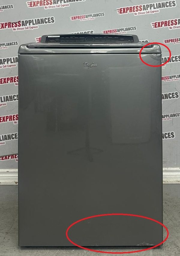 Used Whirlpool 27” Top Load Washing Machine WTW8500DC0 For Sale