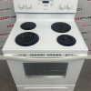 Used Whirlpool 30” Freestanding Coil Stove YWFC150M0EW0 (4)