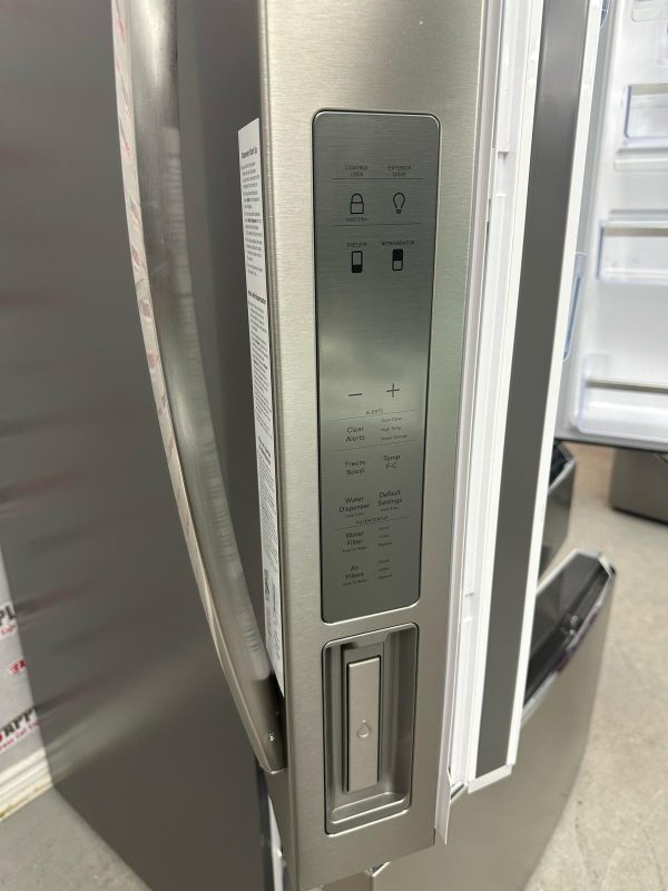 Open Box Frigidaire 36” French Door Refrigerator GRMN2872AF03 For Sale