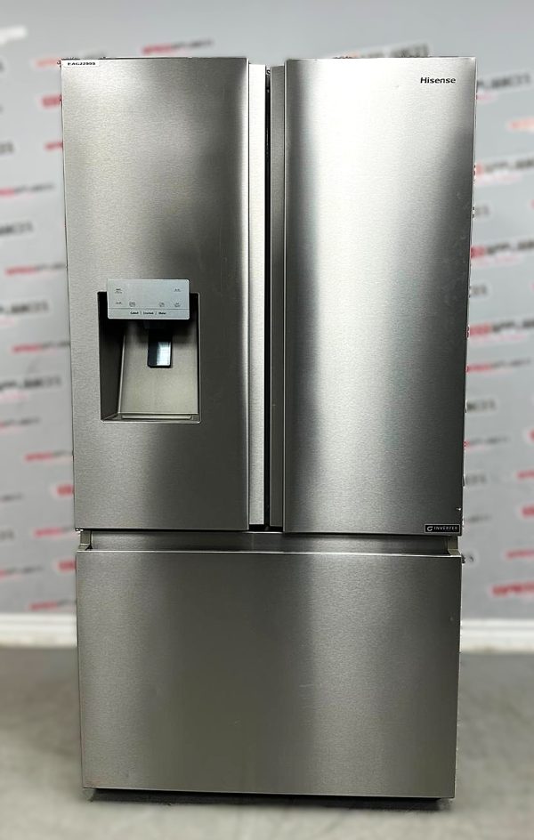 Open Box Hisense 36” French Door Refrigerator RF254N6CSE For Sale