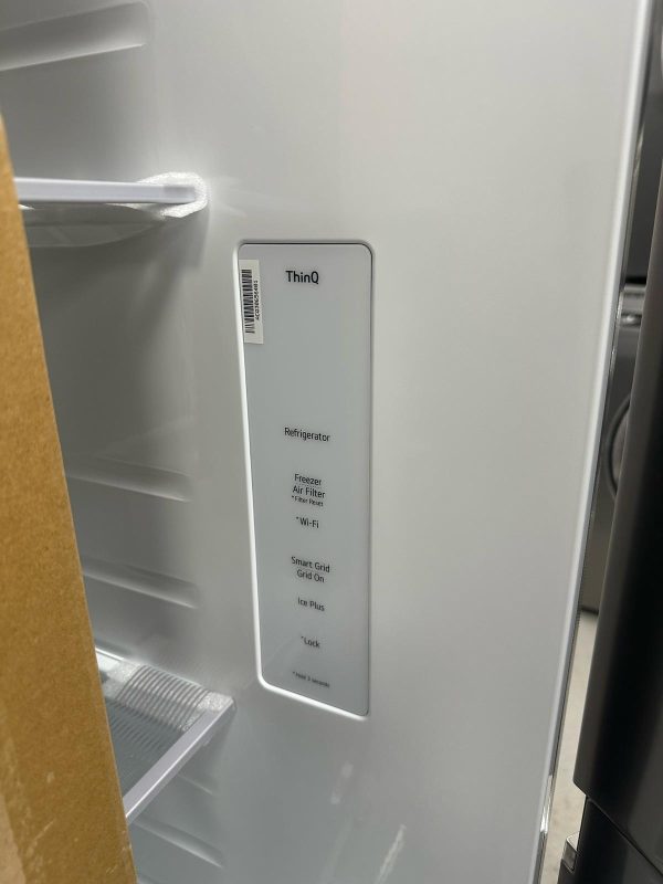 Open Box LG 36” Side-By-Side Counter Depth Refrigerator LS23C4000V/00 For Sale