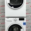 Used Blomberg 24” Front Load Washer and Electric Dryer Stackable Set WM72200W DV17600W For Sale (1)