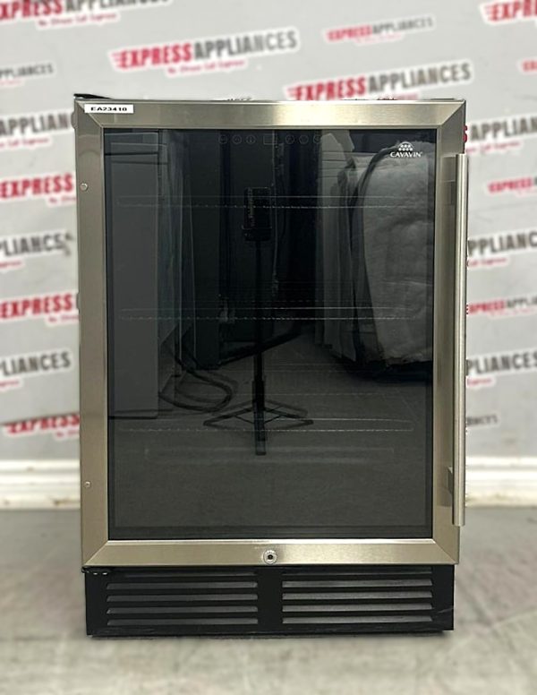 Used Cavavin 24” Wine Cooler Refrigerator C-051BVC For Sale