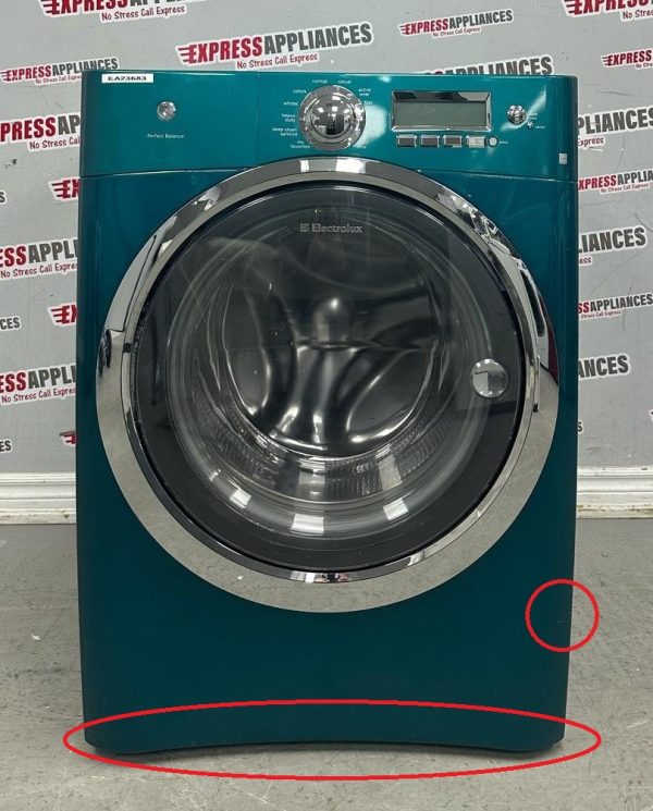 Used Electrolux 27” Front Load Washing Machine EWFLW65HTS0 For Sale