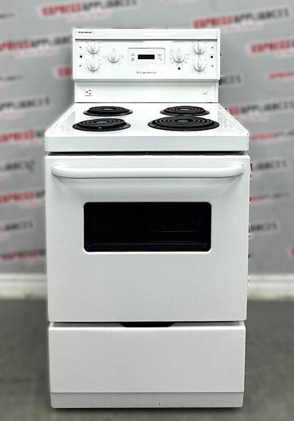 Used Frigidaire 24" Freestanding Coil Stove CFEF212CS2 For Sale