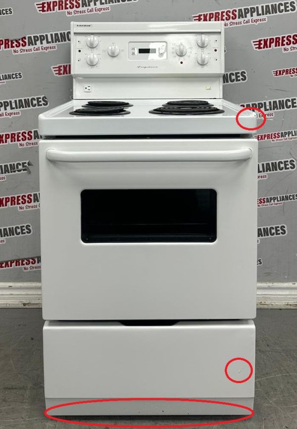 Used Frigidaire 24" Freestanding Coil Stove CFEF212CS2 For Sale