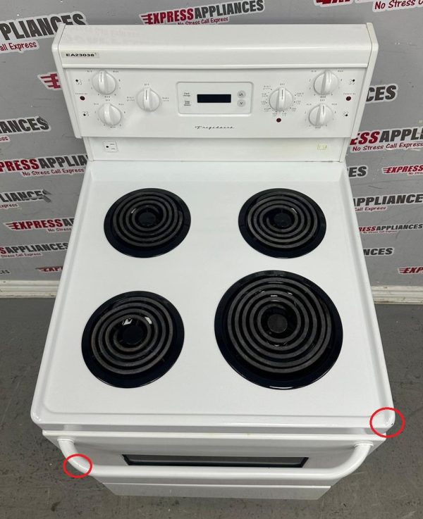 Used Frigidaire 24" Freestanding Coil Stove CFEF212CS2 For Sale