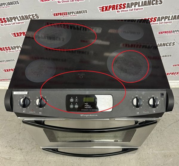 Used Frigidaire 32” Slide-In Glass Top Stove CFES367DC4 For Sale