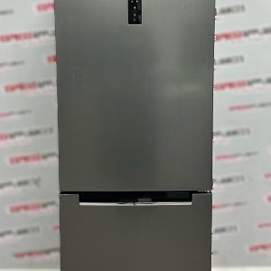 Used Fulgor Milano 24" Bottom Freezer Counter Depth Refrigerator FM4FBM24SS-D For Sale