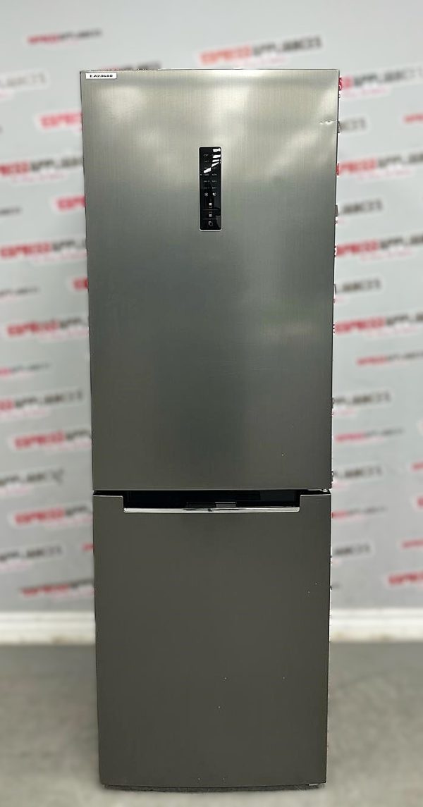 Used Fulgor Milano 24" Bottom Freezer Counter Depth Refrigerator FM4FBM24SS-D For Sale