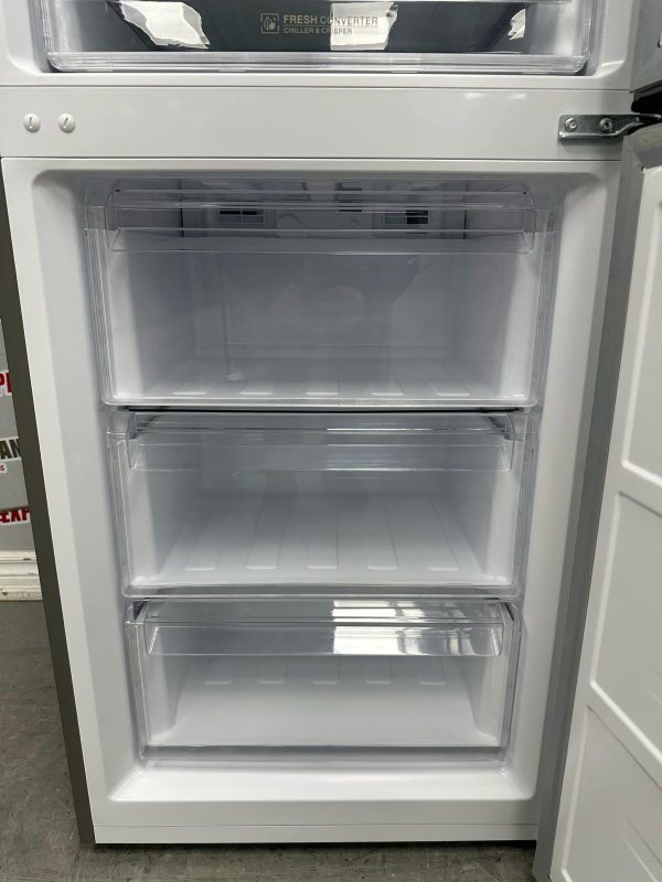 Used Fulgor Milano 24" Bottom Freezer Counter Depth Refrigerator FM4FBM24SS-D For Sale