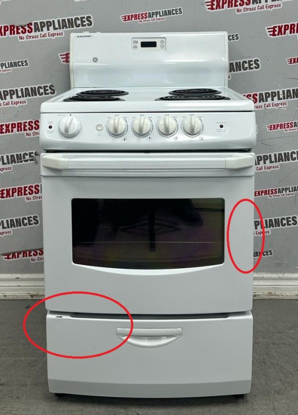 Used GE 24" Freestanding Coil Stove For Sale