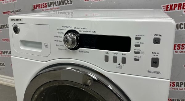 Used GE 24" Front Load Washing Machine WCVH4800K2WW SKU: EA23292 For Sale