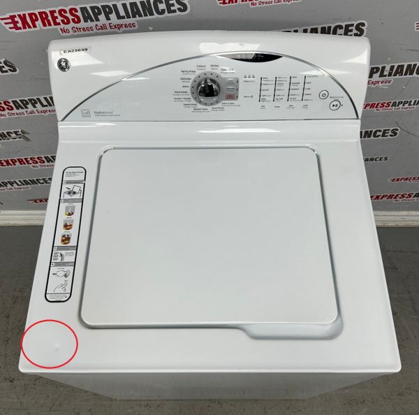 Used GE 27” Top Load Washing Machine GTAN5250D1WW For Sale