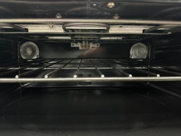 Used GE 30” Freestanding Glass Top Double Oven Stove PCB980SJ2SS For Sale