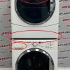 Used Kenmore 27” Front Load Washer and Electric Dryer Stackable Set 110.475716 110.C87571601 For Sale (11)