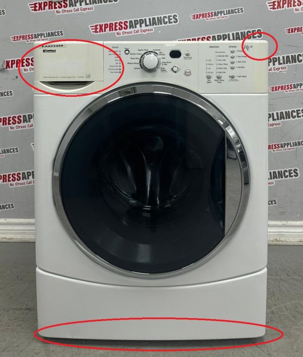 Used Kenmore 27” Front Load Washing Machine 110.475716 For Sale