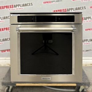 Used KitchenAid 24” Single Wall Oven KOSC104FSS00 For Sale