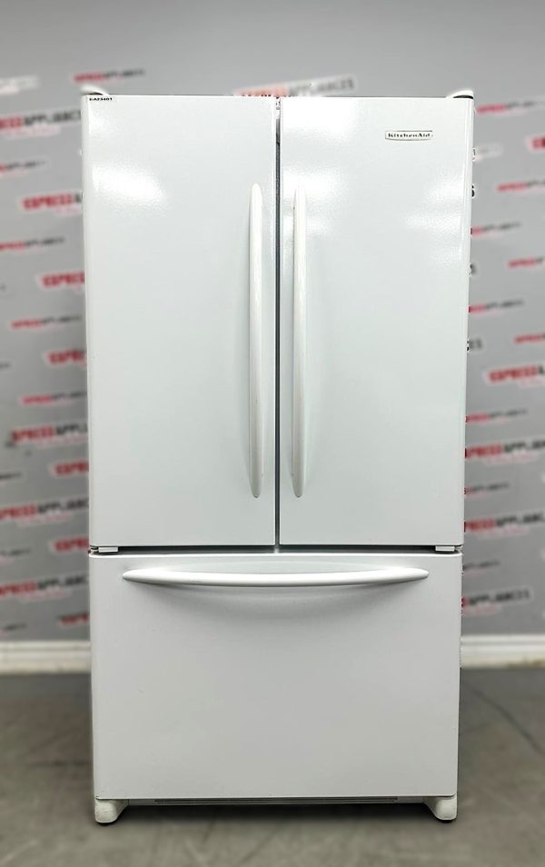 Used KitchenAid 36” French Door Refrigerator KBFA25ERWH01 For Sale