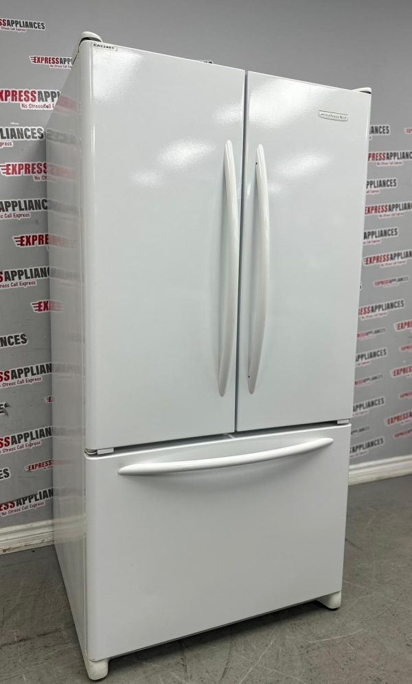 Used KitchenAid 36” French Door Refrigerator KBFA25ERWH01 For Sale