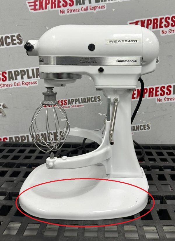 Used KitchenAid Cream Mixer 4KSMC50SWH For Sale