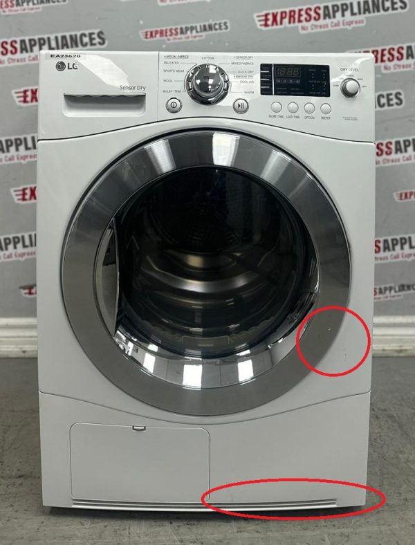 Used LG 24” Electric Ventless Dryer DLEC855W For Sale