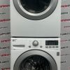 Used LG 27” Front Load Washer and Electric Dryer Stackable Set WM3270CW DLE3170W For Sale (13)