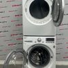 Used LG 27” Front Load Washer and Electric Dryer Stackable Set WM3270CW DLE3170W For Sale (7)