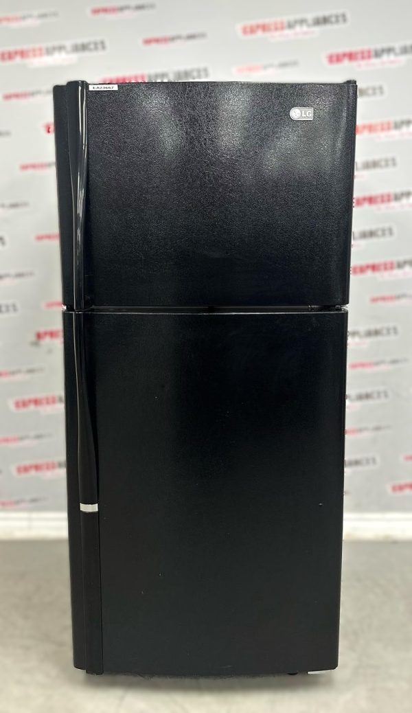 Used LG 30” Top Freezer Refrigerator LRTN19320BK For Sale