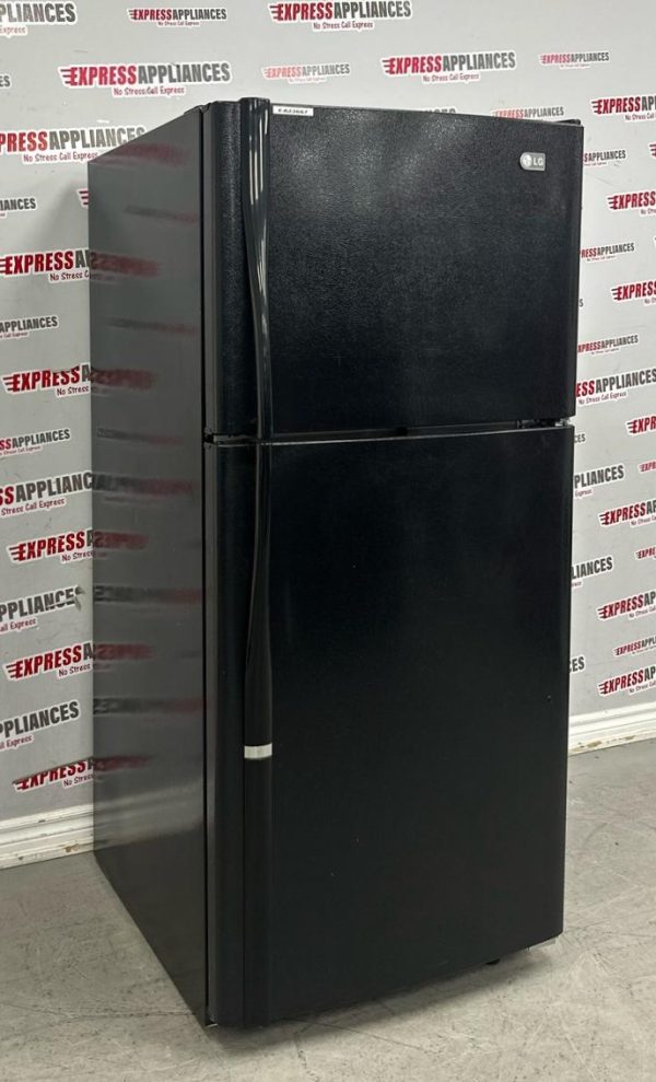 Used LG 30” Top Freezer Refrigerator LRTN19320BK For Sale