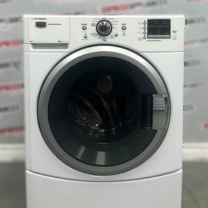 Used Maytag 27” Front Load Washing Machine MHWE200XW00 For Sale