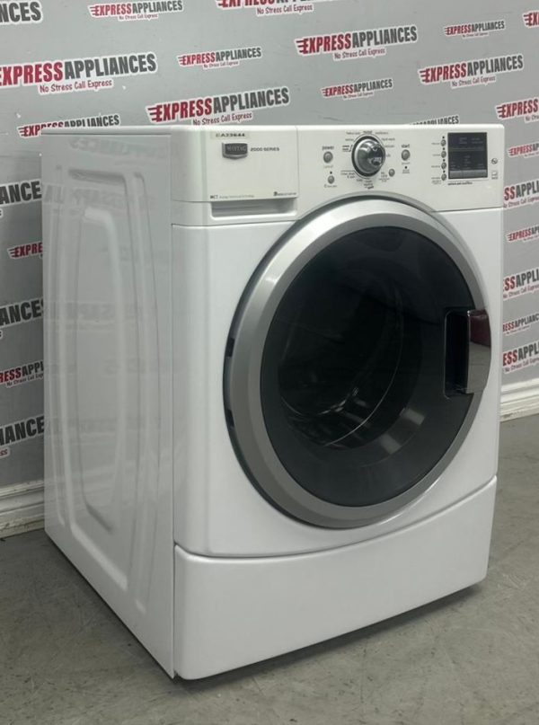 Used Maytag 27” Front Load Washing Machine MHWE200XW00 For Sale