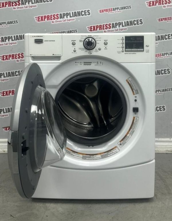 Used Maytag 27” Front Load Washing Machine MHWE200XW00 For Sale