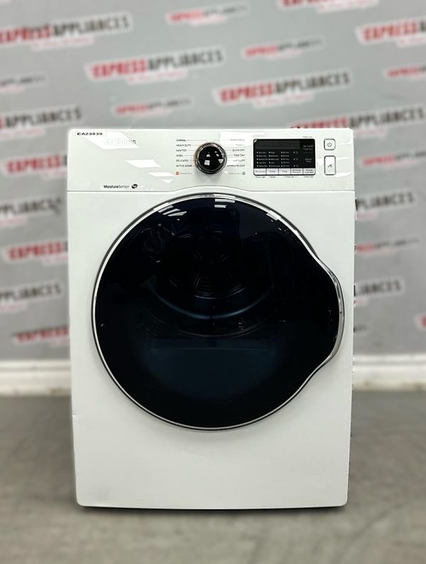 Used Samsung 24” Electric Stackable Dryer DV22K6800EW/AC SKU: EA23839 For Sale