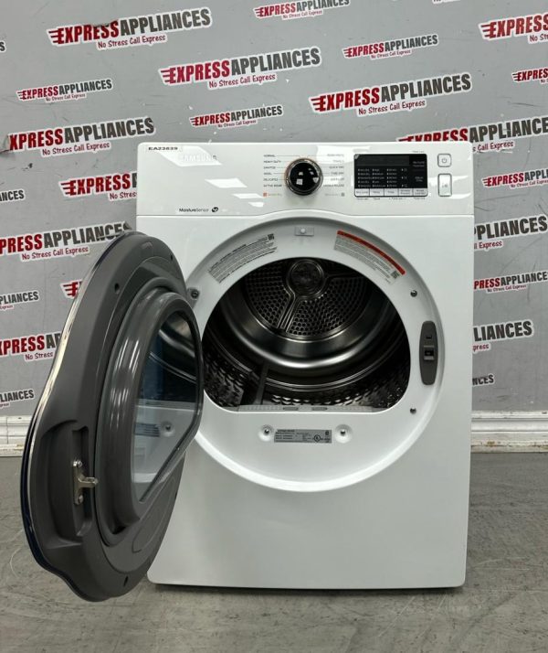 Used Samsung 24” Electric Stackable Dryer DV22K6800EW/AC SKU: EA23839 For Sale