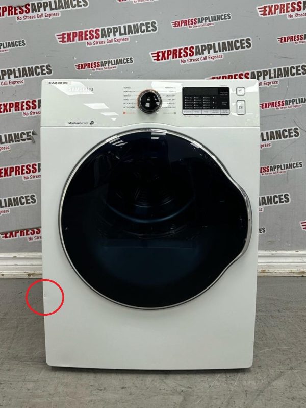 Used Samsung 24” Electric Stackable Dryer DV22K6800EW/AC SKU: EA23839 For Sale