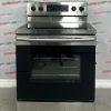 Used Samsung 30” Freestanding Glass Top Stove NE59K3310SSAC For Sale (1)