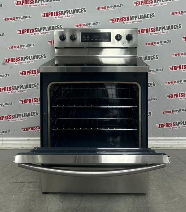 Used Samsung 30” Freestanding Glass Top Stove NE59K3310SS/AC For Sale