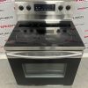 Used Samsung 30” Freestanding Glass Top Stove NE59K3310SSAC For Sale (2)