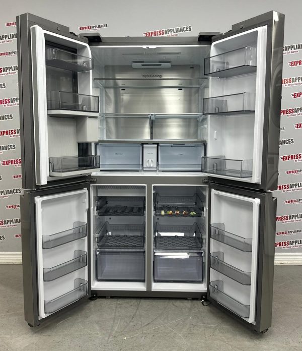 Used Samsung 36” Counter Depth French Door Refrigerator RF23A9671SR/AC For Sale