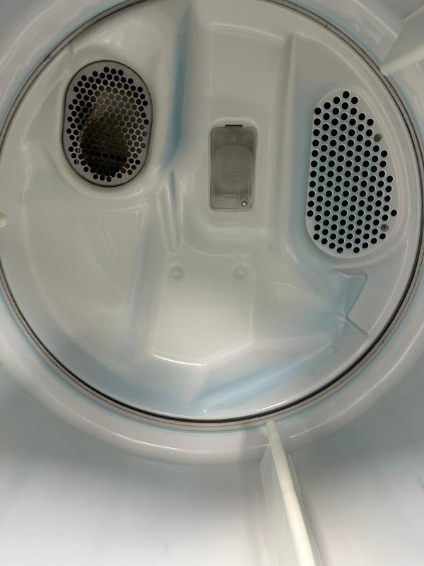 Used Whirlpool 27” Top Load Washer and 29” Electric Dryer Side-by-Side Set WTW5000DW0 YWED4850HW0 For Sale