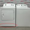 Used Whirlpool 27” Top Load Washer and 29” Electric Dryer Set WTW5000DW0 YWED4850HW0 (5)